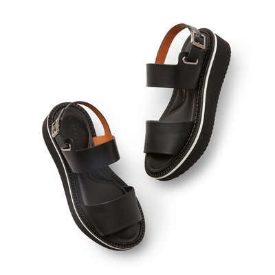 Clergerie Fleur Sandals In Black