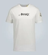 Moncler Genius 2 Moncler 1952 White Awake Ny Edition Logo T-shirt In White