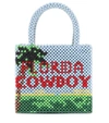 SHRIMPS EARL FLORIDA COWBOY BEADED TOTE,P00471743