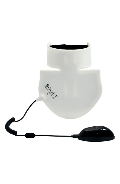 The Light Salon Boost Led Advanced Light Therapy Décolletage Bib In White
