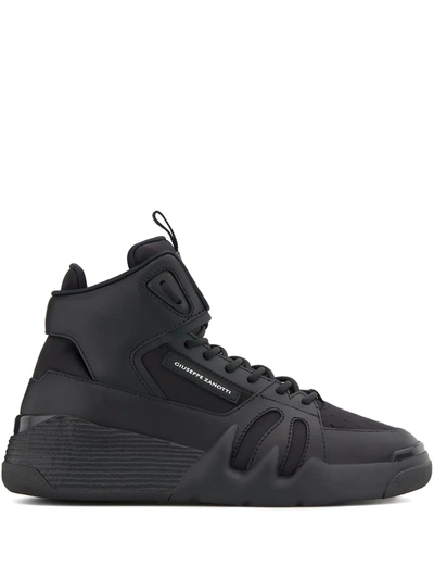 Giuseppe Zanotti Black Jupiter Talon High Top Sneakers