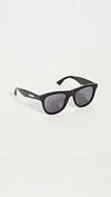 BOTTEGA VENETA ACETATE WAYFARER SUNGLASSES,BOTTE30023