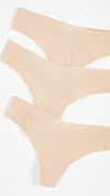 COMMANDO CLASSIC THONG 3-PACK BEIGE,COMMA40477