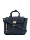 3.1 Phillip Lim Pashli Mini Satchel Bag In Blue