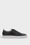 Grenson Sneaker 1 Leather Tennis Trainers In Black