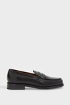 Grenson Black Lloyd Leather Loafers In Black