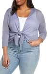 Nic + Zoe 4-way Lightweight Cardigan In Dusty Twilight