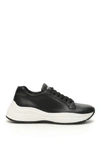 PRADA PRADA LOGO EMBOSSED SNEAKERS