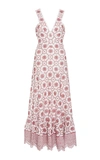 ALEXIS EUGENIA PRINTED LINEN DRESS,793510