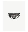 AUBADE ROSESSENCE HIGH-RISE STRETCH-LACE BRIEFS,36688361