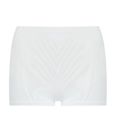 Hanro Touch Feeling Stretch-jersey Boy Shorts In White