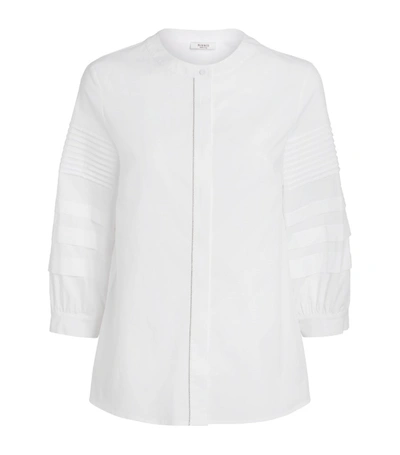 Peserico Striped Sleeve Regular-fit Shirt In White