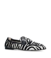 TOD'S TOD'S ZEBRA-PRINT LOAFERS,15162546