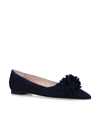 STUART WEITZMAN SUEDE ROSALITA FLATS,15022491