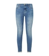 FRAME FRAME LE HIGH SKINNY RAW STAGER JEAN,15102031