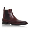 MAGNANNI LEATHER CHELSEA BOOTS,14992314