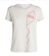 MOTHER COTTON KITE EMBROIDERED T-SHIRT,15169854