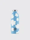 24bottles Clima Clouds-print Bottle (500ml) In Blue
