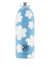24bottles Clima Clouds-print Bottle (500ml) In Blue