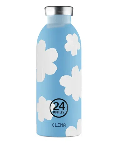 24bottles Clima Daydreaming-print Bottle 500ml In Blue