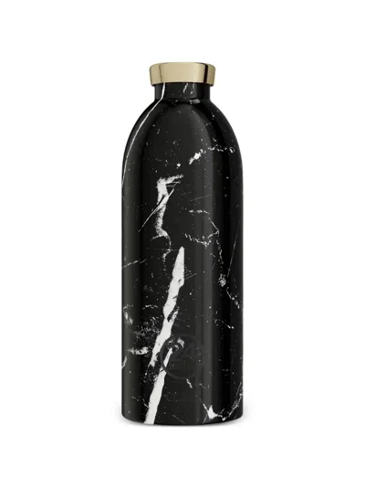 24bottles Clima Marble-effect 850ml Water Bottle In Black