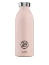 24bottles Clima Steel-top Reusable Bottle (500 Ml) In Pink