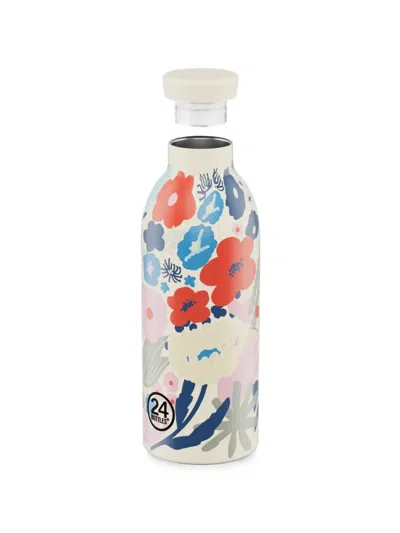 24bottles Domenica Floral-print Water Bottle In Multi