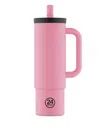 24bottles Handle Straw Cup (800ml) In Pink