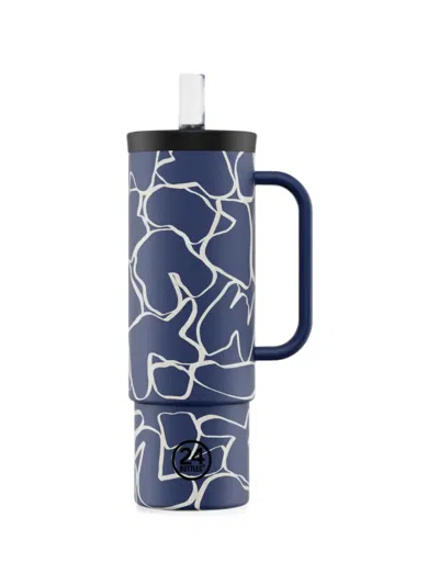 24bottles Marea Straw Cup In Blue