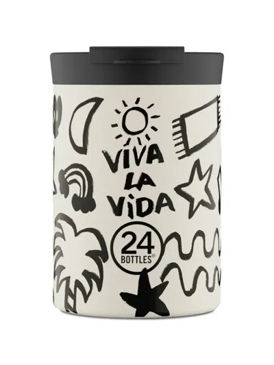 24bottles Viva La Vida Travel Tumbler (350ml) In Neutral