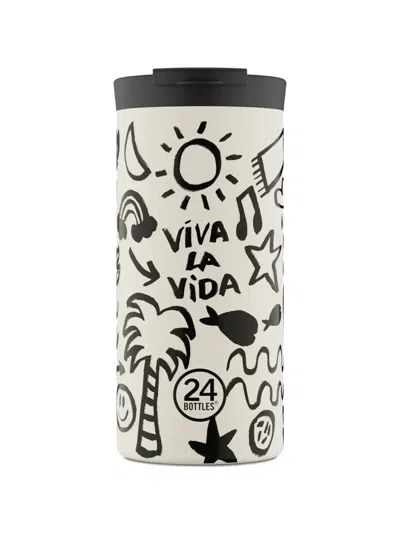 24bottles Viva La Vida Travel Tumbler (600ml) In Neutral