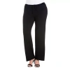 24seven Comfort Apparel 24/7 Comfort Apparel Womens Relaxed Pant-plus In Black
