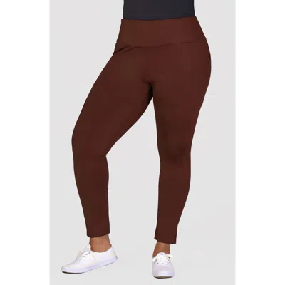 24SEVEN COMFORT APPAREL 24SEVEN COMFORT APPAREL ANKLE LENGTH POCKET LEGGINGS