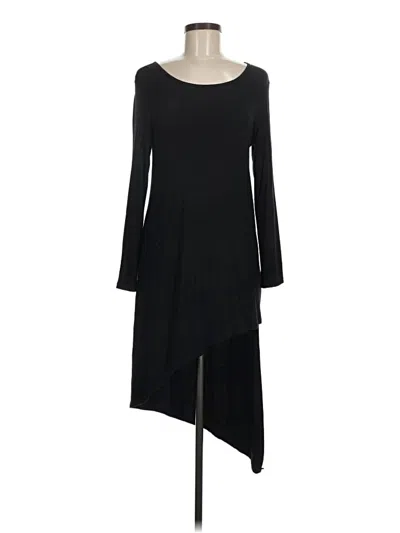 Pre-owned 24seven Comfort Apparel Casual Dress In Black