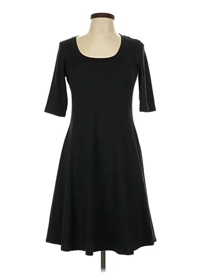 Pre-owned 24seven Comfort Apparel Casual Dress In Black