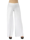 24seven Comfort Apparel Maternity Solid Color Palazzo Pants