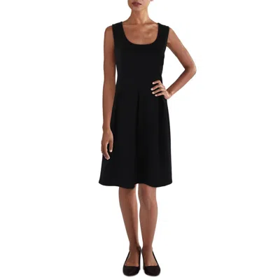 24seven Comfort Apparel Womens Fit &flare Mini Fit & Flare Dress In Multi