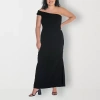 24seven Comfort Apparel Womens Plus Sleeveless Maxi Dress In Black