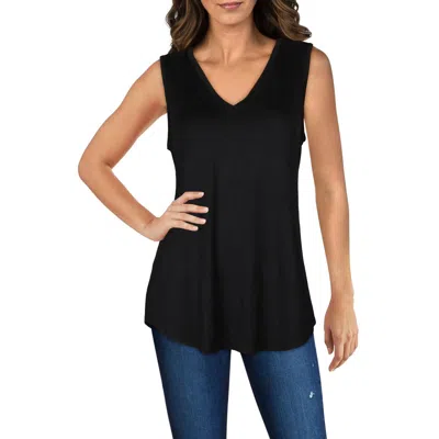 24seven Comfort Apparel Womens Solid Rayon Tank Top