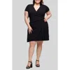 24seven Comfort Apparel Wrap Dress