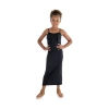 24sevenkid Big Kid Girls Sleeveless Maxi Dress In Black
