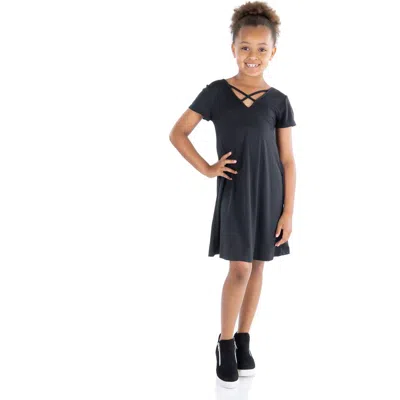 24sevenkid Short Sleeve T Shirt Dress