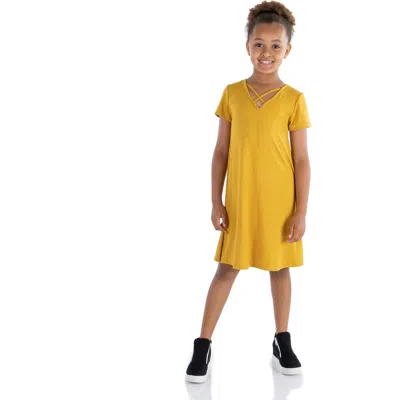 24sevenkid Short Sleeve T Shirt Dress