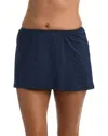 24th & Ocean 24th And Ocean Solid Skirted Pant In Blue