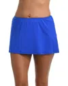 24th & Ocean 24th And Ocean Solid Skirted Pant In Blue