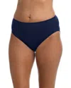 24th & Ocean 24th And Ocean Solid Swim Bottom In Blue