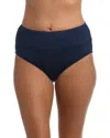 24th & Ocean 24th And Ocean Solid Swim Bottom In Blue