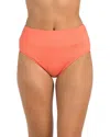 24th & Ocean 24th And Ocean Solid Swim Bottom In Orange