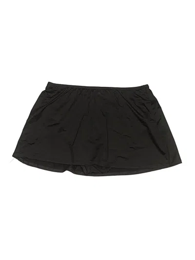 Pre-owned 24th & Ocean Swimsuit Bottoms In Black