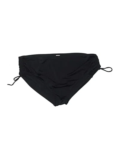 Pre-owned 24th & Ocean Swimsuit Bottoms In Black